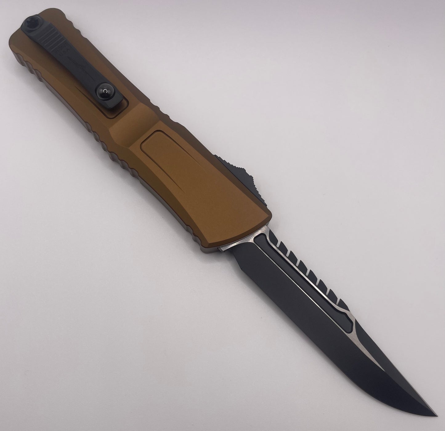 Microtech Combat Troodon Interceptor Signature Series Tan 1217-1TAS