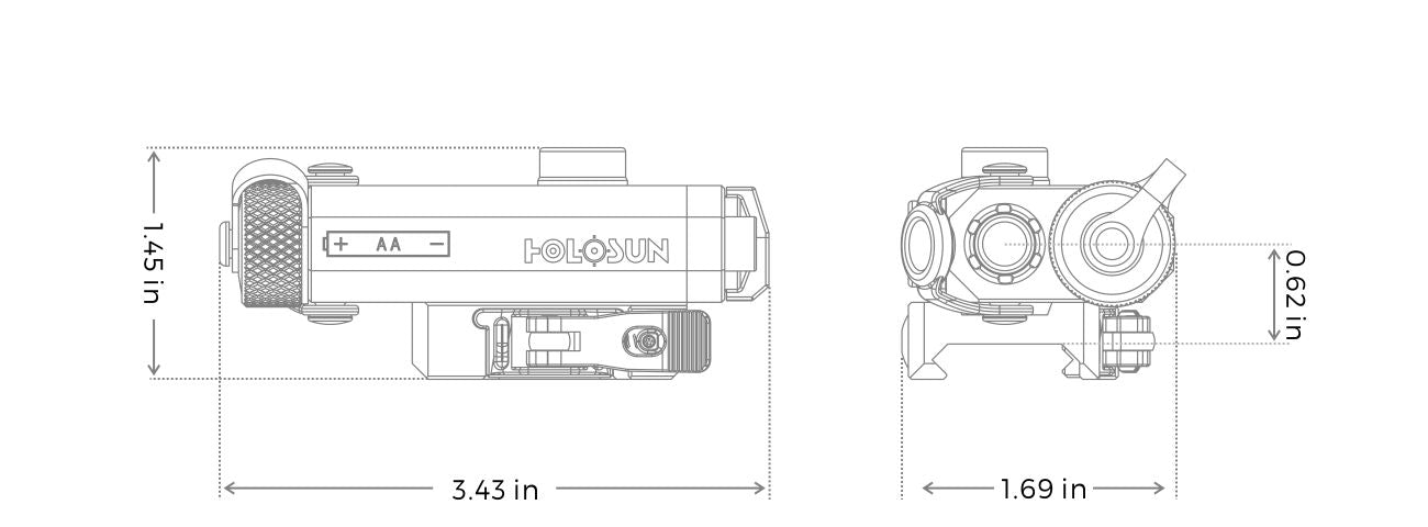 Holosun LS117G Laser