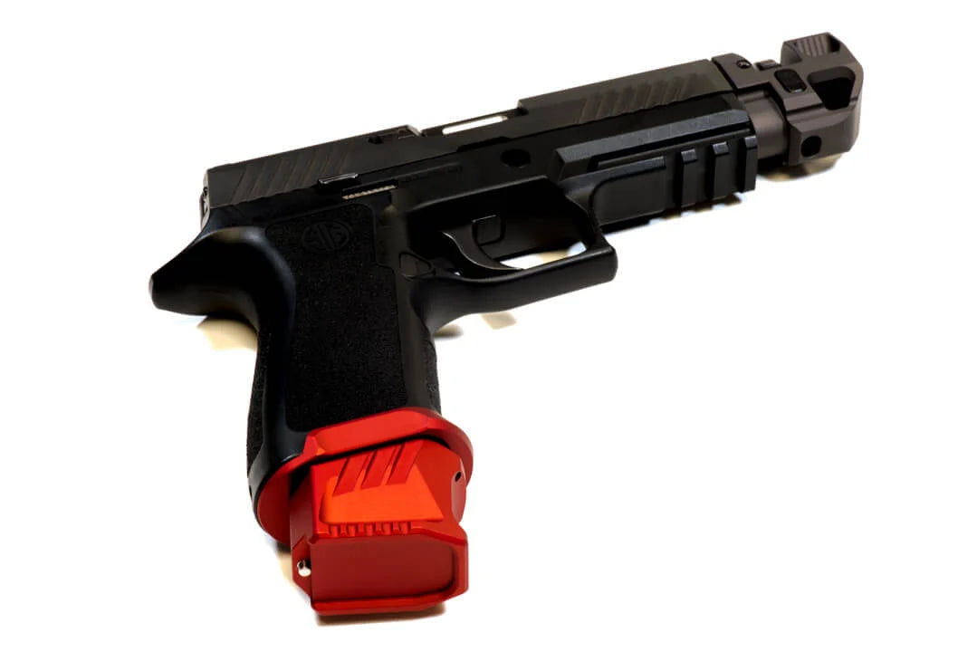 Killer Innovations Velocity Mag Extension for Sig P320 – Granite Killer Innovations Velocity Mag Extension for Sig P320 – Granite