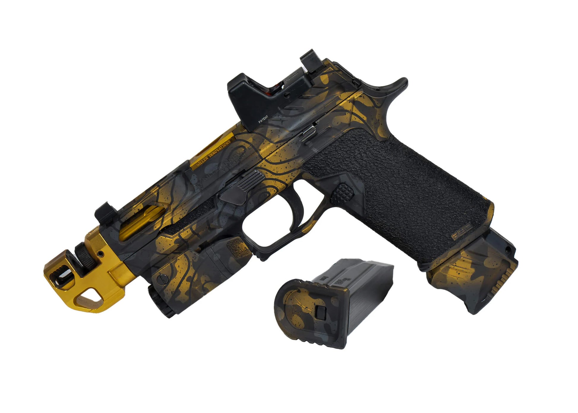 Killer Innovations Velocity Mag Extension for Sig P320 – Granite Killer Innovations Velocity Mag Extension for Sig P320 – Granite