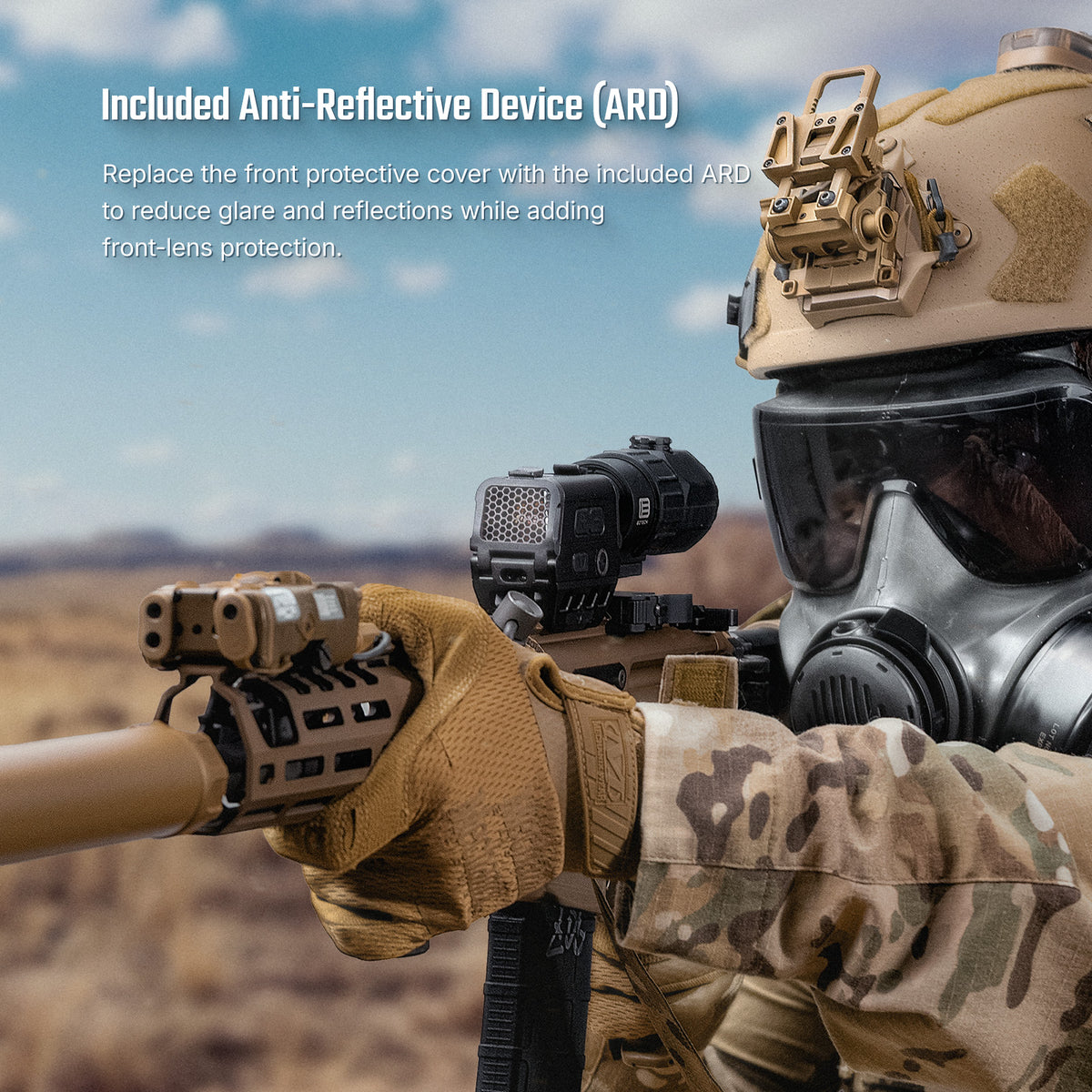 Osight R | Enclosed T1/T2 Footprint Rifle Red Dot | Granite Ridge Defense