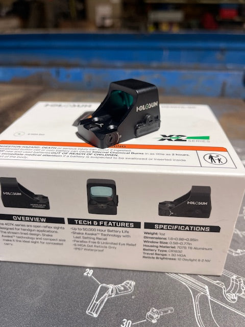 Pre-owned Holosun 407K GR - Like New